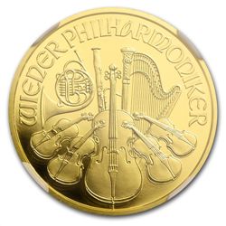 2014 Limited Edition 1/4 oz Proof Gold Austrian Philhar