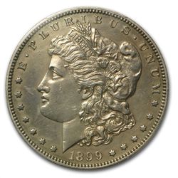 1899 Morgan Dollar - Proof-58 Details - Cleaned PCGS