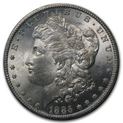 1885-CC Morgan Dollar MS-63 PCGS - GSA Certified
