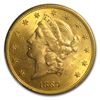 1889-S $20 Gold Liberty Double Eagle - MS-63 PCGS
