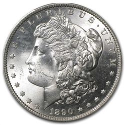 1890-S Morgan Dollar MS-64+ Plus PCGS