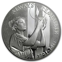 2011-P 9/11 National Medal - PR-69 DCAM PCGS First Stri