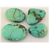 Image 1 : Natural Turquoise 264.24ctw Loose Gemstone 3pc Big Size