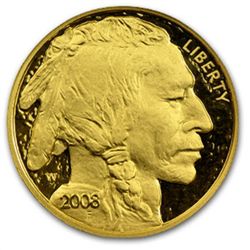 2008-W 1 oz Proof Gold Buffalo PF-70 UCAM NGC