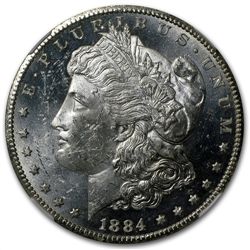 1884-CC Morgan Dollar - MS-62 PL Proof Like NGC