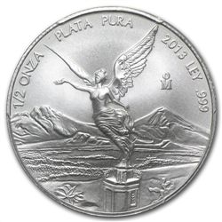 2013 1/2 oz Silver Libertad MS-70 PCGS (FS) - Registry