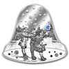 Image 1 : Niue 2012 Proof Silver $2 Christmas Bell with Swarovski