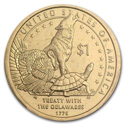 2013-D Native American Sacagawea Dollar Position A MS-6