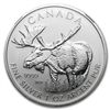 Image 1 : 2012 1 oz Silver Canadian Wildlife Series - Moose MS-68