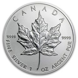 2013 1 oz Silver Canadian Maple Leaf MS-69 NGC - Early