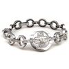 Image 1 : Lady 14kt White Gold Diamond Bracelet with 81 Round DIA