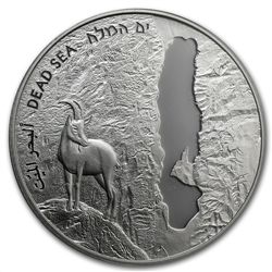 2011 Israel Dead Sea Silver 2 NIS PR-69 PCGS DCAM