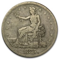 1873-1878 Trade Dollar - Fine