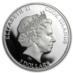 Cook Islands 2013 Silver Proof History of Egypt - Nefer