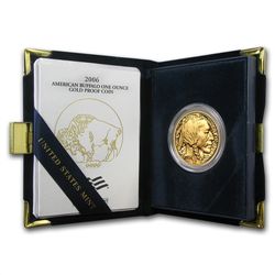 2006-2013 1 oz Proof American Gold Buffalo Set (w/Box &