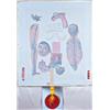 Image 1 : ROBERT RAUSCHENBERG (b. 1925) LIGHT #3 (7 CHARACTERS) signed "Rauschenberg" lower edge Xuan paper...