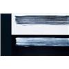 Image 1 : DAVID REED (b. 1946) #140 signed, titled and dated "David Reed #140 1975" on the reverse diptych:...
