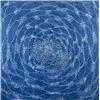 Image 1 : Property from the Collection of Carlos Cisneros ROSS BLECKNER (b. 1949) BLUE NET signed, titled a...