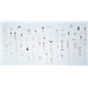 Image 1 : JIM HODGES (b. 1957) DIARY OF FLOWERS (CLOSE) pen and ink on paper napkins dimensions variable ex...