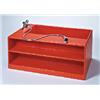 Image 1 : ATELIER VAN LIESHOUT (b. 1963) BATH (BATHROOM FURNITURE SERIES) painted polyester resin with chro...