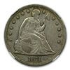 Image 1 : 1871 Liberty Seated Dollar XF-45 NGC