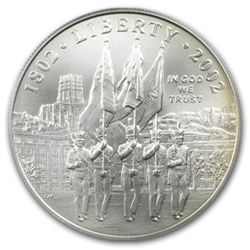 2002-W West Point Bicentennial $1 Silver Commemorative