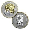 Image 1 : 2014 Silver Canadian Fractional Set - Maple Leaf - 5 Co