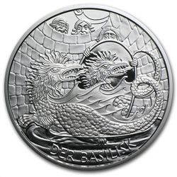 2009 The Basilisk of Vienna 10 Euro Silver Proof Coin A