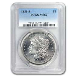 1878-1904 Morgan Dollars - MS-62 PCGS - San Francisco