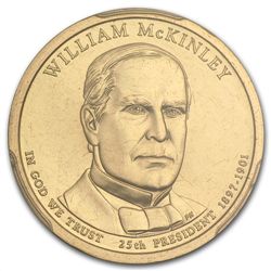 2013-P William McKinley Position B Presidential Dollar