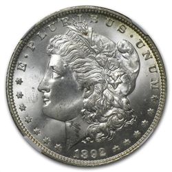 1892-O Morgan Dollar - MS-64+ Plus NGC - CAC