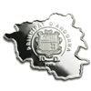 Image 1 : Andorra 2013 Proof Silver Nature Treasure Map Shaped -