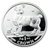 Image 1 : Isle of Man 1994 1 Crown Silver Proof Japanese Bobtail