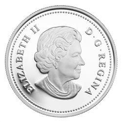 2013 1 oz Silver $20 Canadian Tiger Swallowtail - Butte