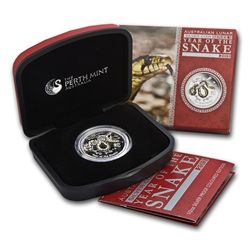 2013 1/2 oz Silver Year of the Snake Proof Colorized Co