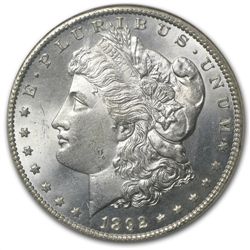 1892-CC Morgan Dollar MS-65 NGC