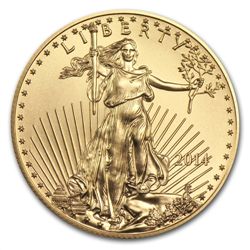 2014 1/10 oz Gold Eagle MS-69 PCGS First Strike