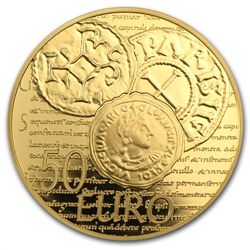 2014 1/4 oz Gold Proof The Sower - The Denier of Charle