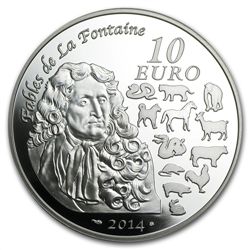 2014 10 Euro Silver Proof Year of the Horse - Lunar Ser