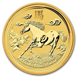 2014 1/2 oz Gold Lunar Year of the Horse (Series II)