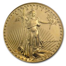 1986 1 oz Gold American Eagle MS-69 PCGS (World Trade C