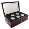 Image 1 : 2010 - 2013 5 oz Silver ATB 20-Coin Set in Elegant Disp