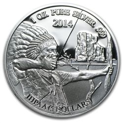 Mesa Grande 2014 1 oz Indian Silver Eagle