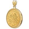 Image 1 : 2014 1/4 oz Gold Philharmonic Pendant (Diamond-Prong Be