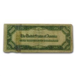 1934-A (C-Philadelphia) $1,000 FRN (Almost Good - Torn)