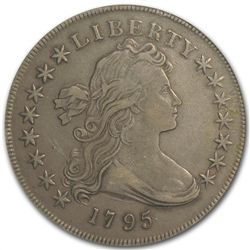 1795 Draped Bust Dollar Extra Fine-40 NGC - Centered Bu