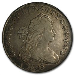 1803 Draped Bust Dollar Very Fine-30 PCGS Small 3