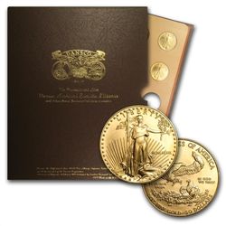 1986-1991 1 oz Gold American Eagle - Roman Numeral Date