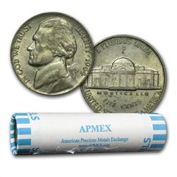 $2 Face Value 35% Silver War Nickels (VF-XF)
