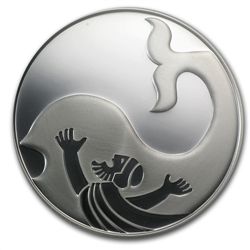 2010 Israel Jonah in the Whale Silver 2 NIS PR-69 PCGS